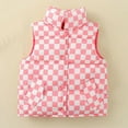 thumbnail image 4 of Esaierr Toddler Girls Boys Puffer Vest kids Winter Vest Baby Newborn Lightweight Sleeveless Jackets for 9M-7Y, 4 of 5