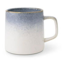 Thyme & Table 15 fl oz Valencia Blue Stoneware Mug