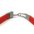 thumbnail image 4 of Tissot Watchband 20mm Red Rubber Strap Fits Watch Model T0484172705707A/T0484172705701A/T0484172705102A/T0484172705101A/T0484172705702A part #T603029688, 4 of 5