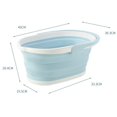 thumbnail image 1 of Cubo de fregona plegable, lavabo portátil plegable, plato, cocina, suministro para el hogar Likrtyny Libre de BPA, 1 of 3