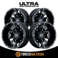 thumbnail image 3 of 17" Black With Natural Accents Hunter Dually 003 Wheel by Ultra Wheel 003-7692FBM, 3 of 5