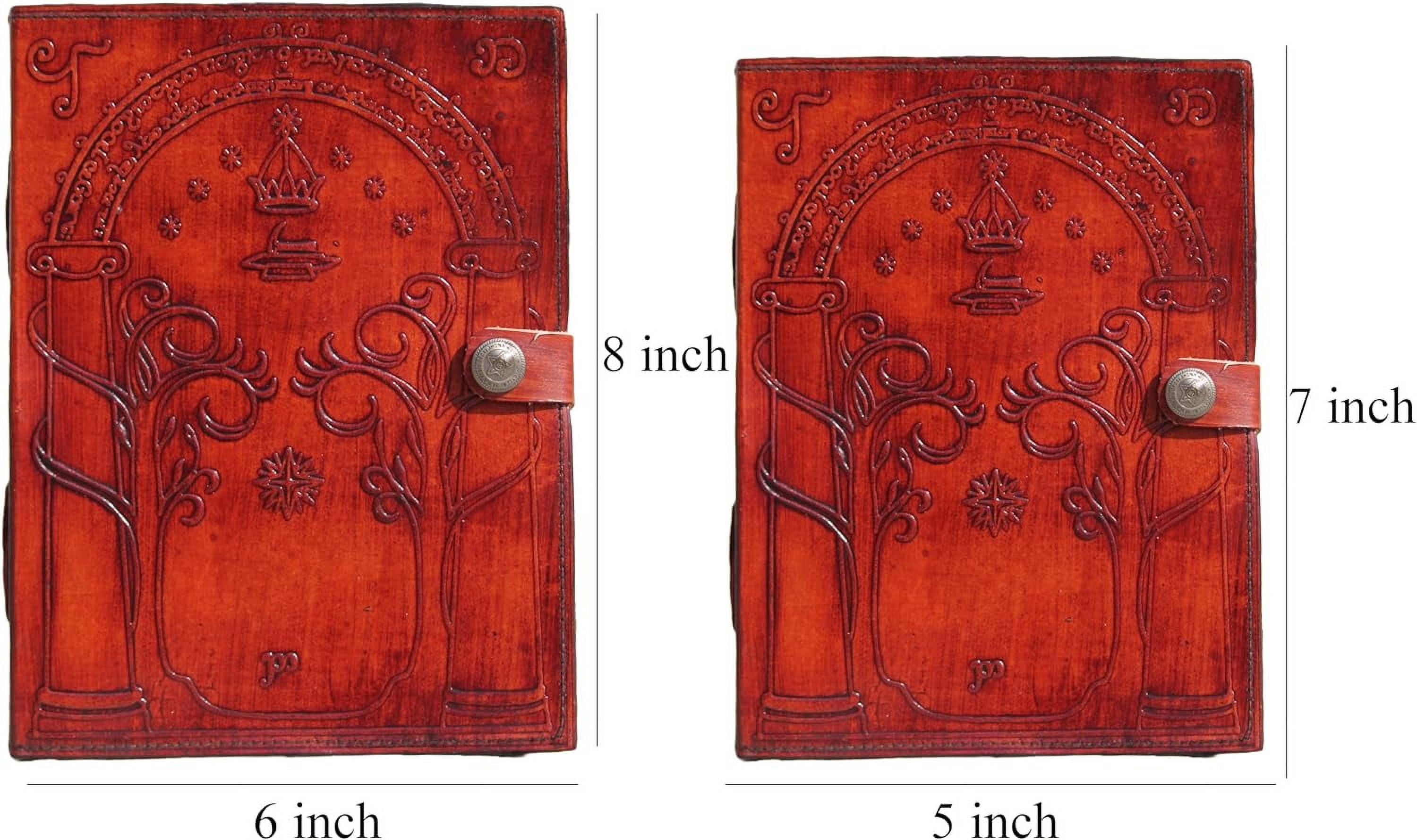 Lord Of The Rings Book Gifts Jrr Tolkien Set Decor Hardcover Books Hobbit Merch Bookends Gift Lotr Ring Journal Leather Bound Merchandise Illustrated Edition Notebook