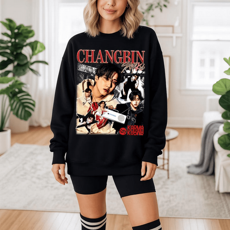 Retro Changbin Straykids T-Shirt, Karma Album Shirt, Stray Kids