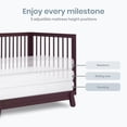 thumbnail image 4 of Dream On Me Hygge 5-in-1 Convertible Crib, Almond Butter, 4 of 8