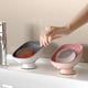 thumbnail image 3 of Jabonera con ventosa y orificio de drenaje, organizador de jabón de baño con drenaje automático, soporte para esponja de cocina, 3 of 8