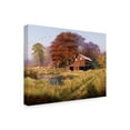 thumbnail image 2 of Trademark Fine Art 'Red Barn Under Trees' Canvas Art by Bill Makinson, 2 of 3