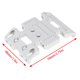 thumbnail image 5 of RC Chassis! RC Baffle Repuestos de automóviles robusteos Placa de fondo simple para reemplazar el accesorio de los motores para 1/10 90021 90027 90028 SCX10 Silver Inevent FN001650-02, 5 of 7
