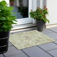 thumbnail image 6 of Addison Rugs Chantille Indoor/Outdoor Transitional Floral Aloe Washable Rectangle Rug, 1'8" x 2'6", 6 of 6