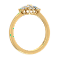 thumbnail image 5 of 1/3 Carat Diamond Ring Band in 10K Yellow Gold (Ring Size 5.75), 5 of 5