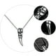thumbnail image 4 of collar de calavera con colgante de diente de lobo para hombre., 4 of 6