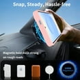 thumbnail image 2 of Dteck Magnetic Case for Samsung Galaxy S25 / Galaxy S24,Shockproof TPU+PC Anti-Slip Compatible with Mag Safe Case Adjustable Kickstand Frosted Translucent Matte Phone Cover,Pink, 2 of 6