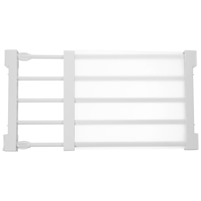 KAKOWELY Étagères de Garde-Robe Séparateur d'Armoire Étagère Réglable Diviseur de Garde-Robe Planche Support de Rangement Sans Perçage Étagère à Tension de Garde-Robe21.65"X9.45"X1.06 Pouces