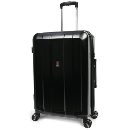 SwissTech Navigation 25" Hard Side Check Luggage, 28"H x 19"W x 11"D (Walmart Exclusive)