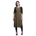 thumbnail image 1 of Bimba Cotton Printed Straight Kurtis For Women Panel Kurta Summer Tunic-Small, 1 of 6