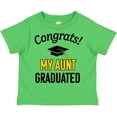thumbnail image 3 of Inktastic Congrats My Aunt Graduated with Cap Boys or Girls Toddler T-Shirt, 3 of 5