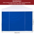 thumbnail image 4 of SunWall COOSHADE Instant para carpa tipo pop up 10x10 Azul, 4 of 6