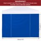 thumbnail image 4 of SunWall COOSHADE Instant para carpa tipo pop up 10x10 Azul, 4 of 6