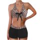 thumbnail image 2 of Traje de baño para mujer Traje de baño dividido con estampado grande para mujer Falda de bikini Traje de baño dividido Trajes de baño para mujer, 2 of 6