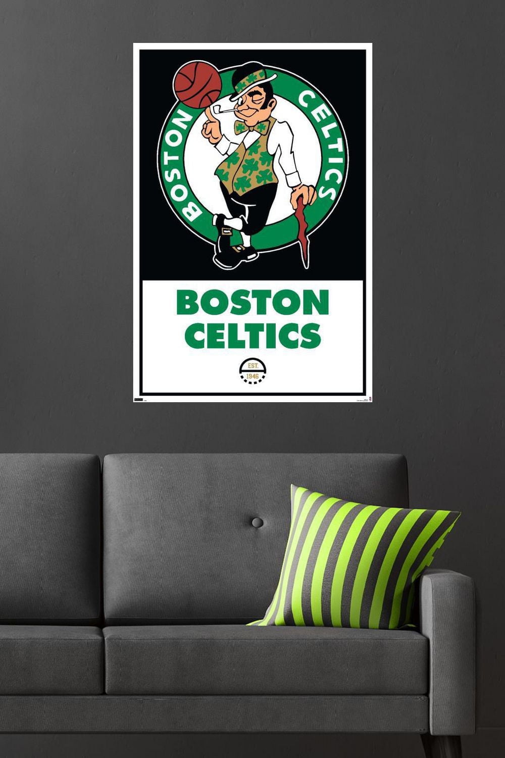 NBA Boston Celtics - Logo 21 Wall Poster, 22.375" x 34"