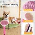 thumbnail image 2 of Hoolife Pet Grooming Brush Kit, 8 Pcs for Shedding & Matted Fur, with Flea Comb and Dog Bath Brush, Cat Dog Brush Grooming Kits, Pink, 2 of 8