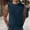 Navy, variant on Titcea Tank Tops Men Solid Color Printed Crew Neck Sleeveless Tee Summer Outdoor Running Loose Comfort T-Shirts