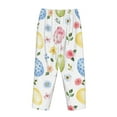 thumbnail image 5 of Kll Womens Easter Egg3 Print Pajama Pants Soft Pajama Bottoms For Women Cozy Lounge Pants, 5 of 9
