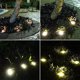 thumbnail image 5 of Luz solar iluminación exterior 10LED luz subterránea 4 piezas de luz cálida, 5 of 5