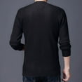 thumbnail image 5 of Vedolay Mens Sweaters Shawl Collar Thickened Warm Cardigan Winter Black,2XL, 5 of 5