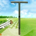 thumbnail image 2 of Flmtop Soil Drill Exquisite Long Stainless Steel Simple Soil Sampler Tool for Agriculture, 2 of 9