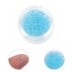 thumbnail image 4 of 1 caja de cuentas de cristal para bricolaje, cuentas para decoración de uñas, cuentas de cristal no porosas, micro cuentas para tienda en casa (azul), 4 of 5