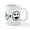 White, variant on CafePress - Mountain Biking - 11 oz Ceramic Mug - Novelty Coffee Tea Cup