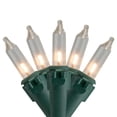 thumbnail image 1 of Brite Star 300-Count Clear Mini Christmas Light Set, 68ft Green Wire, 1 of 5