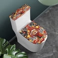 thumbnail image 2 of HELLHERO Stylish Gifts Toilet Lid Seat Cover Universal Soft for Toilet, Merry Christmas, 2 of 8
