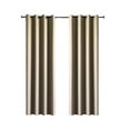 thumbnail image 5 of Better Homes & Gardens Solid Herringbone Blackout Curtain Panel, 1 Panel, Brown, 50" W x 84” L, 5 of 6