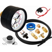 Vixen Horns Train Horn Kit for Trucks/Car/Semi. Complete Onboard System- 200psi Air Compressor, 3 Gallon Tank, 4 Trumpets. Super Loud dB. Fits Vehicles like Pickup/Jeep/RV/SUV 12v VXO8330B/4124B