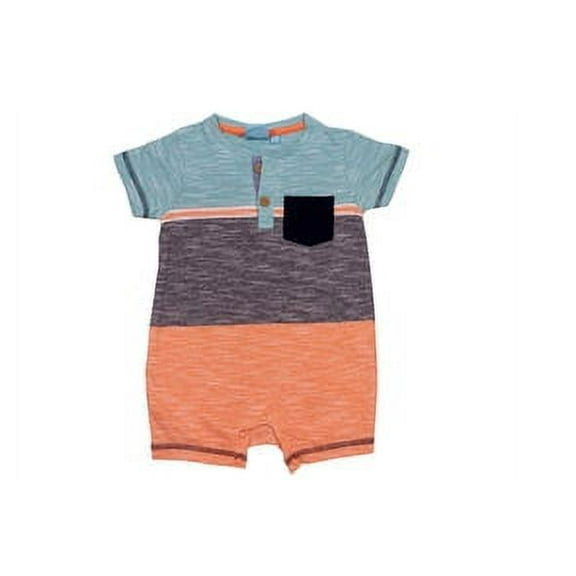 Bear Camp Stan Yarn Dye Pocket Romper Baby