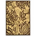 thumbnail image 2 of Safavieh Courtyard Crystal Floral Indoor/Outdoor Area Rug, Natural/Brown, 4' x 5'7", 2 of 12