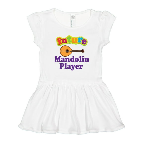 Inktastic Future Mandolin Player Music Gift Girls Toddler Dress