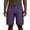 Purple, variant on Quick Dry Swim Trunks for Men Linerless Drawstring Elastic Waist Stretchy Pants Pockets Beach Summer Cooling Casual Bottoms