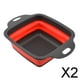 thumbnail image 1 of Juego De Coladores Plegables BLESIY 2x2 Uds colador de Cocina plegable ROJO S 2 piezas, 1 of 8