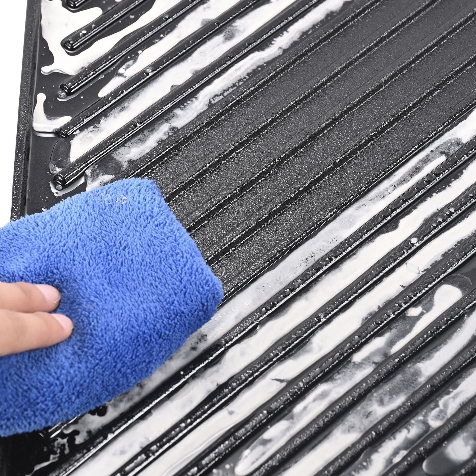 3.3mm Thick Cast Iron Griddle with Non-Stick Surface, Pre-Seasoned, Double-Sided, for Gas Stove Oven Campfire