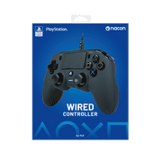 Nacon Wired Controller for PlayStation 4 and PC, Black