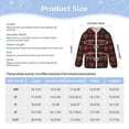 thumbnail image 4 of Rocae Gold Glitter Heart for Kids Sun Protection Hoodie Quick Dry Lightweight Kids Zip-Up Hoodie for Boys and Girls 18 Months, 4 of 8