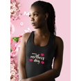 thumbnail image 2 of Mothers Day Roses Racerback Tank Women -Image by Shutterstock, Female x-Large, 2 of 4