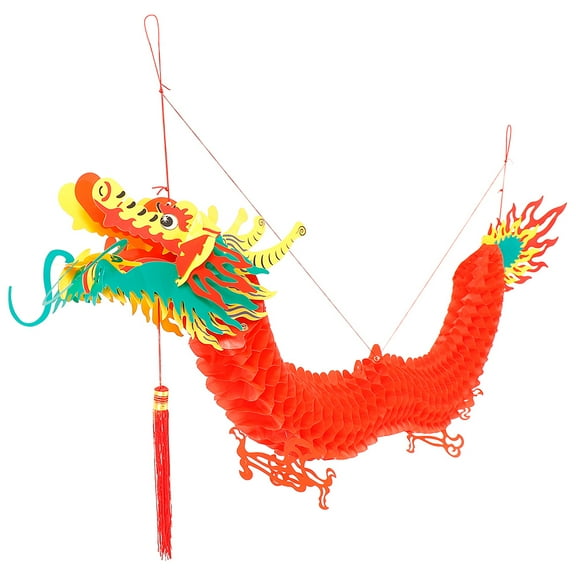 Masteelf 3d Dragons Chinese New Year Decoration Dragon Decor 100.00X19.00X19.00CM