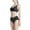 Black, variant on Menstrual Period Underwear for Women Mid-Rise Postpartum Panties Full Coverage Cotton Stretch Briefs