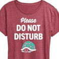 thumbnail image 3 of Instant Message - Please Do Not Disturb - Turtle Shell - Women's Short Sleeve Graphic T-Shirt, 3 of 6