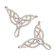 thumbnail image 4 of Pulsera con dije de patinaje artístico, regalos de patinaje sobre hielo, pulsera deportiva de baile sobre hielo Caqui M, 4 of 9