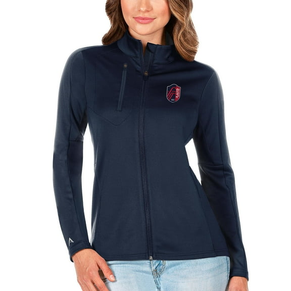 Women's Antigua Navy St. Louis City SC Generation Full-Zip Jacket