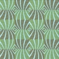 thumbnail image 1 of Ahgly Company Machine Washable Indoor Square Transitional Blue Green Area Rugs, 7' Square, 1 of 7